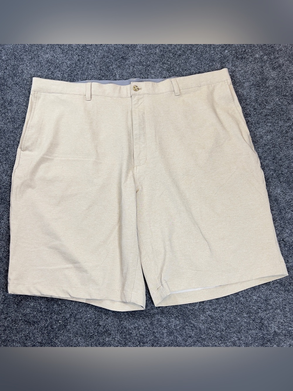 Ben Hogan Performance Golf Shorts Khaki Heather Size 44